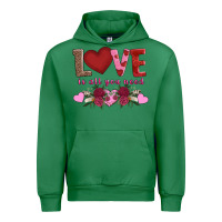 Emerald love is all you need Urban Hoodie - AdoDesignShop