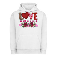 Pigment Lunar Rock love is all you need Urban Hoodie - AdoDesignShop