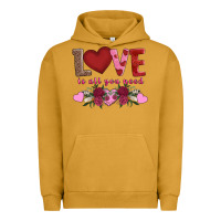 Pigment Peanut Butter love is all you need Urban Hoodie - AdoDesignShop