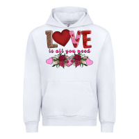 White love is all you need Urban Hoodie - AdoDesignShop