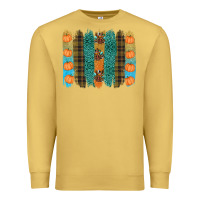 Antique Gold thanksgiving brushstrokes Premium Sweatshirt - RanaPortraitStore