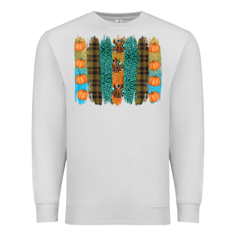 Thanksgiving Brushstrokes Premium Sweatshirt by RanaPortraitStore | Teevron
