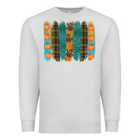 Dove Grey thanksgiving brushstrokes Premium Sweatshirt - RanaPortraitStore