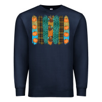 Navy thanksgiving brushstrokes Premium Sweatshirt - RanaPortraitStore