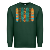 Sports Green thanksgiving brushstrokes Premium Sweatshirt - RanaPortraitStore