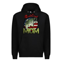 Black reel cool mom fishing Premium Hoodie - Jasminsmagicworld