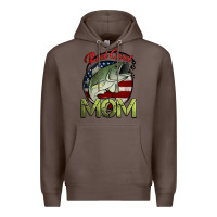 Coffee reel cool mom fishing Premium Hoodie - Jasminsmagicworld