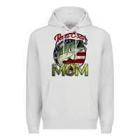 Dove Grey reel cool mom fishing Premium Hoodie - Jasminsmagicworld