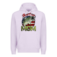 Lilac reel cool mom fishing Premium Hoodie - Jasminsmagicworld