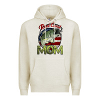 Oatmeal Heather reel cool mom fishing Premium Hoodie - Jasminsmagicworld