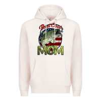 Pale Pink reel cool mom fishing Premium Hoodie - Jasminsmagicworld