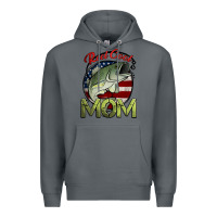 Rock reel cool mom fishing Premium Hoodie - Jasminsmagicworld