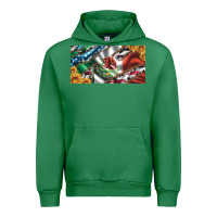 Emerald usa flag and mexico flag with sunflower and cowhide  license plate Urban Hoodie - Artiststas