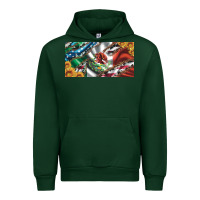 Forest Green usa flag and mexico flag with sunflower and cowhide  license plate Urban Hoodie - Artiststas