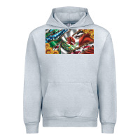 Heather Grey usa flag and mexico flag with sunflower and cowhide  license plate Urban Hoodie - Artiststas