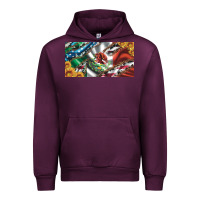 Mauve Wine usa flag and mexico flag with sunflower and cowhide  license plate Urban Hoodie - Artiststas