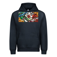 Navy usa flag and mexico flag with sunflower and cowhide  license plate Urban Hoodie - Artiststas
