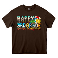Chocolate Brown name farewell 3rd grade  hello summer Heavy Core Tee - CowhideDigitalArt