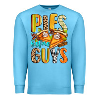 Ocean Blue pies before guys Premium Sweatshirt - Zillion Design Studio