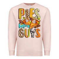 Pale Pink pies before guys Premium Sweatshirt - Zillion Design Studio