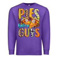 Purple pies before guys Premium Sweatshirt - Zillion Design Studio