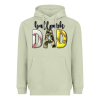 Matcha ballpark dad with softball and baseball Heavyweight Hoodie - texasbilliewilder