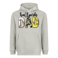 Moon Dust ballpark dad with softball and baseball Heavyweight Hoodie - texasbilliewilder