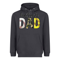Smoke ballpark dad with softball and baseball Heavyweight Hoodie - texasbilliewilder