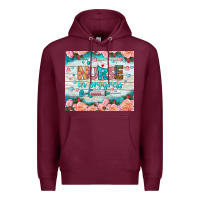 Burgundy nurse in progress tumbler Premium Hoodie - BundleAndBundleShop