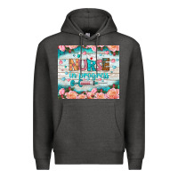 Charcoal Heather nurse in progress tumbler Premium Hoodie - BundleAndBundleShop