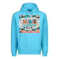 Ocean Blue nurse in progress tumbler Premium Hoodie - BundleAndBundleShop