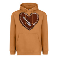 Meerkat american football heart Heavyweight Hoodie - texasbilliewilder