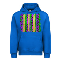 Cobalt mardi gras brushstrokes Urban Hoodie - AdoDesignShop