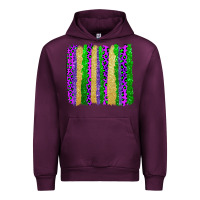 Mauve Wine mardi gras brushstrokes Urban Hoodie - AdoDesignShop