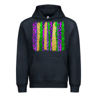 Navy mardi gras brushstrokes Urban Hoodie - AdoDesignShop