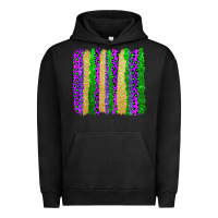 Pigment Black mardi gras brushstrokes Urban Hoodie - AdoDesignShop
