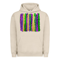 Pigment French Oak mardi gras brushstrokes Urban Hoodie - AdoDesignShop