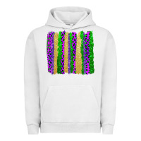 Pigment Lunar Rock mardi gras brushstrokes Urban Hoodie - AdoDesignShop