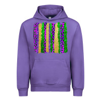 Tulip mardi gras brushstrokes Urban Hoodie - AdoDesignShop