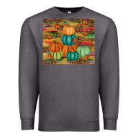 Charcoal Heather pumpkin Premium Sweatshirt - RanaPortraitStore