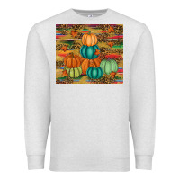 Oatmeal Heather pumpkin Premium Sweatshirt - RanaPortraitStore