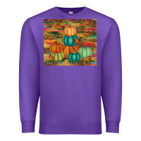 Purple pumpkin Premium Sweatshirt - RanaPortraitStore