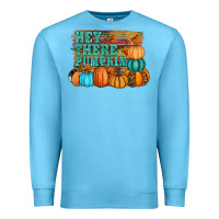 Ocean Blue hey there pumpkin Premium Sweatshirt - RanaPortraitStore