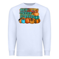 White hey there pumpkin Premium Sweatshirt - RanaPortraitStore