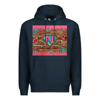 Navy super nurse tumbler Premium Hoodie - BundleAndBundleShop