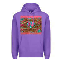 Purple super nurse tumbler Premium Hoodie - BundleAndBundleShop