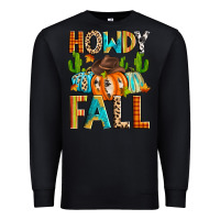 Black howdy fall Premium Sweatshirt - Zillion Design Studio