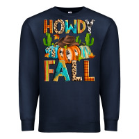 Navy howdy fall Premium Sweatshirt - Zillion Design Studio