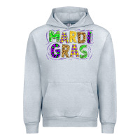 Heather Grey mardi gras Urban Hoodie - AdoDesignShop