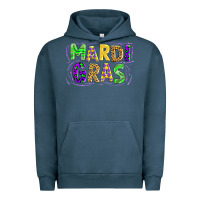 Pigment Midnight Navy mardi gras Urban Hoodie - AdoDesignShop